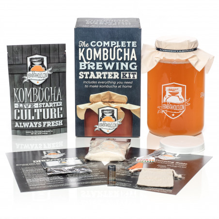 The Complete Kombucha Brewing Starter Kit
