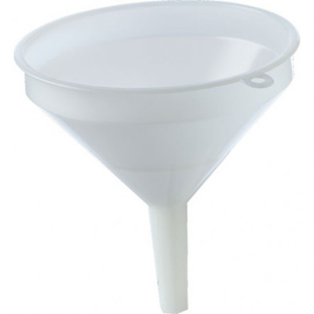 Funnel - 21 cm (8-1/4 in) - White Plastic