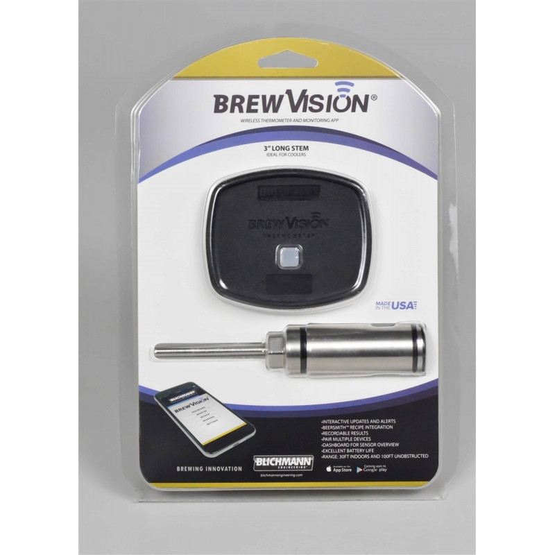 BrewVision Wireless Thermometer and Monitoring System with Long