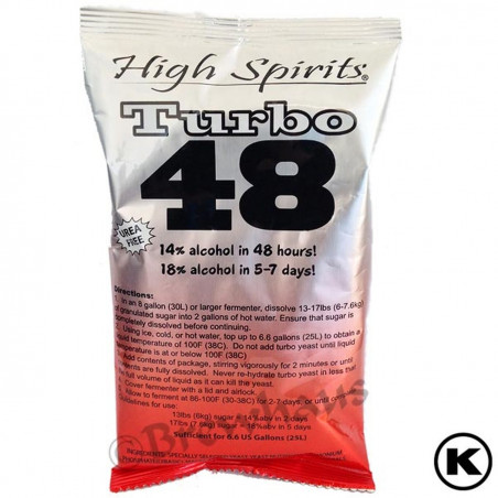 High Spirits Turbo 48 Turbo Yeast