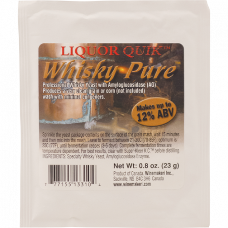 Liquor Quik Whisky Pure Professional Whiskey Yeast with AG