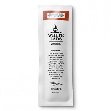 White Labs WLP550 Belgian Ale Liquid Yeast