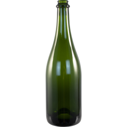 1.5 L Champagne Green Magnum Champenoise Bottle