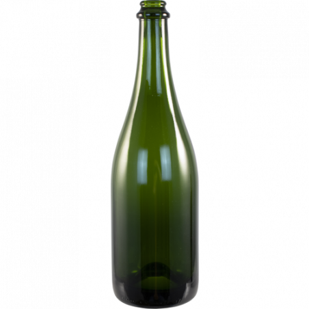 750 mL Champagne Green Wine Bottles (Case of 12)