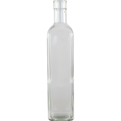 500 mL Clear Square Sided...