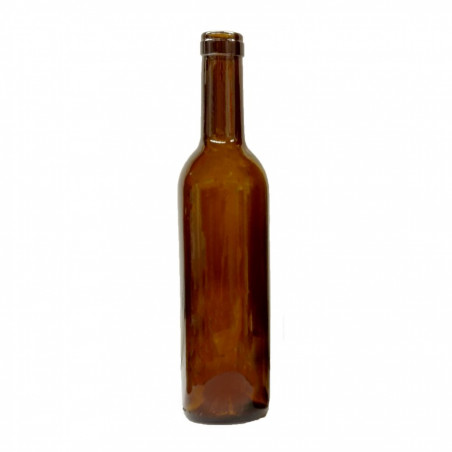 375 mL Brown Bordeaux Wine Bottles (Case of 24)