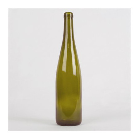 750 mL Antique Green Rhine Wine Bottles - Case of 12