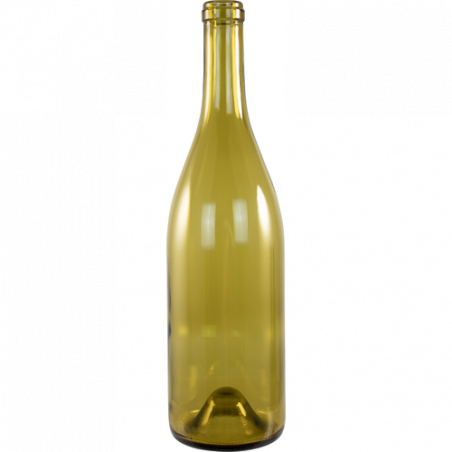 750 mL Dead Leaf Green Burgundy Wine Bottles (Case of 12)