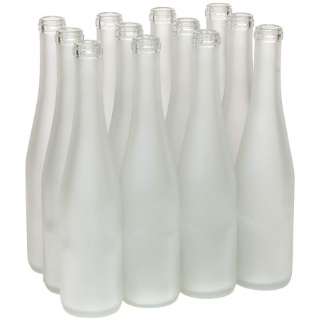 375 mL Frosted Stretch Hock Bottles, Case of 12
