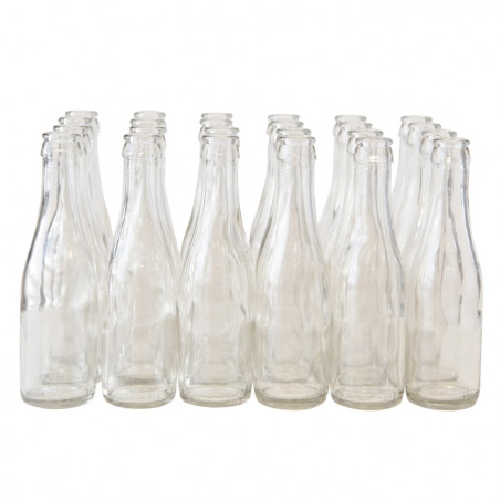 187 ml Clear Champagne Bottle (Case of 24)
