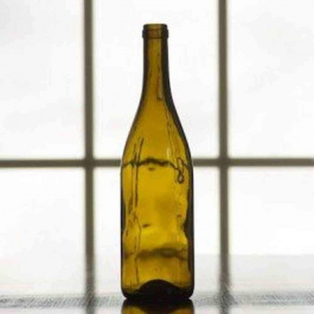 750 mL Antique Green Burgundy Wine Bottles (Case of 12)