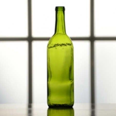 750 mL Emerald Green Bordeaux Bottle (Case of 12)