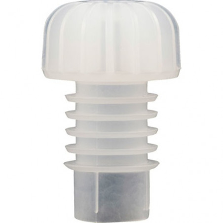 Champagne Stoppers - White Plastic