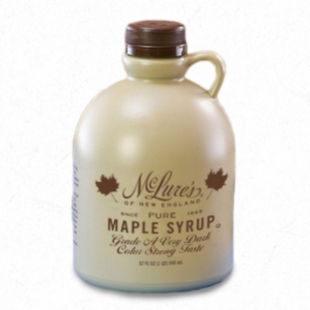 Maple Syrup, Grade A Very Dark Color 32 oz (Quart)