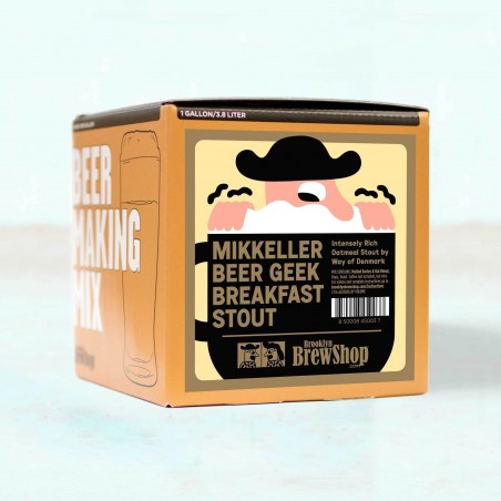 Mikkeller Beer Geek Breakfast Stout 1 Gallon (3.8 L) Beer Recipe Kit