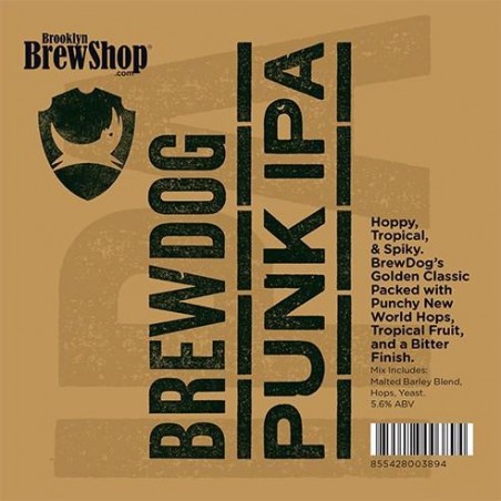BrewDog Punk IPA 1 Gallon (3.8 L) Beer Making Kit