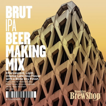 Brut IPA 1 Gallon (3.8 L) Beer Recipe Kit