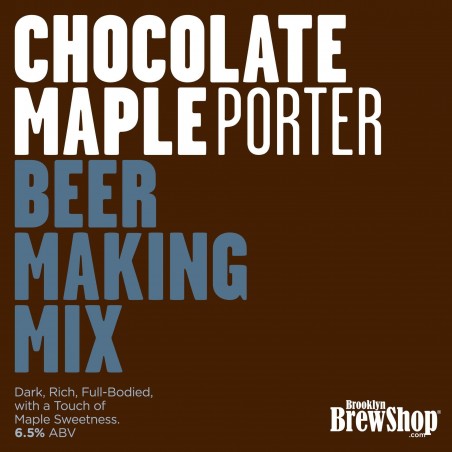 Chocolate Maple Porter 1 Gallon (3.8 L) Beer Recipe Kit