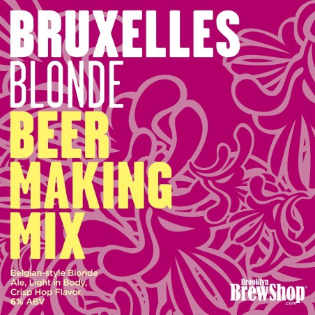 Bruxelles Blonde 1 Gallon (3.8 L) Beer Recipe Kit