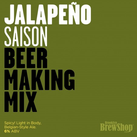 Jalapeño Saison 1 Gallon (3.8 L) Beer Recipe Kit