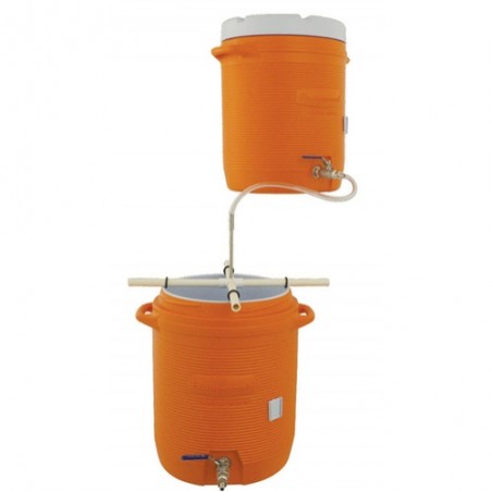 Mash Tun & Hot Liquor Tank All Grain Home Brewing System - 10 gal. Coolers