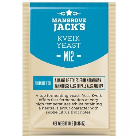 Mangrove Jack's Craft Series Yeast M12 Kveik Yeast 10g