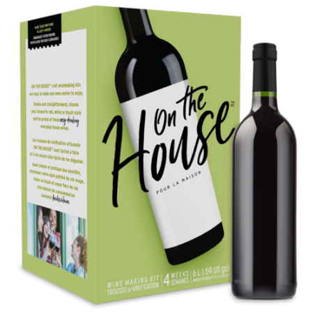 On The House Wine Making Kit - California Red