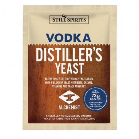 SS Vodka Distiller's Yeast with AG 72g