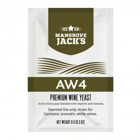 Mangrove Jack's AW4 Wine Yeast for Germanic Aromatic White Wines