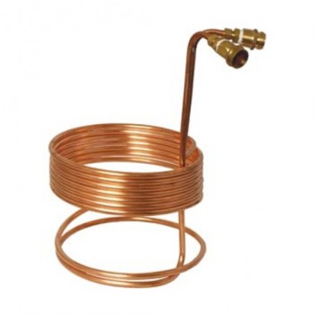 Immersion Wort Chiller - 25 ft. x 3/8 in. (With Fittings)