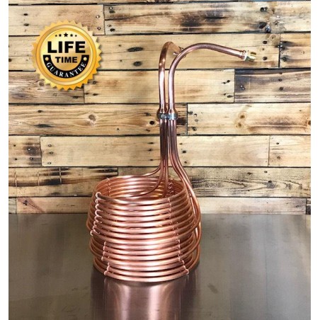 JaDeD HYDRA Copper Coil Immersion Chiller - 75' x 3/8"