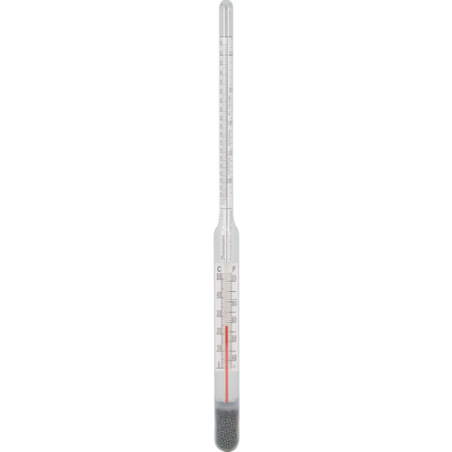 Hydrometer with Thermometer & Temperature Correction Scale