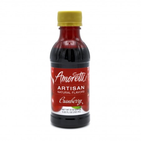 Amoretti Natural Cranberry Artisan Flavor