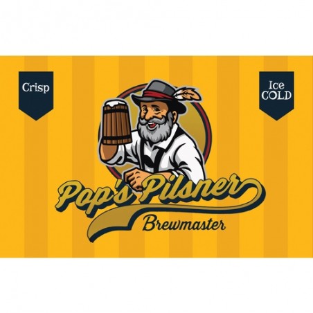 Brewmaster Pop's Pilsner Extract Beer Brewing Kit