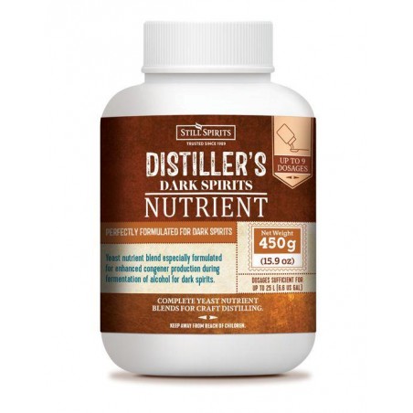 Still Spirits Distillers Nutrient for Dark Spirits, 450g (15.9 oz)