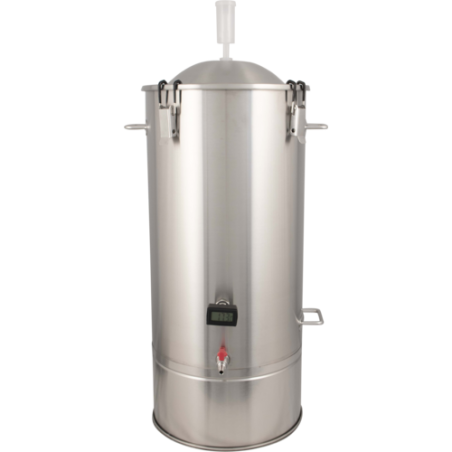 Bucket Buddy SS Fermenter with Integrated Heating Element, 35L/9.25G
