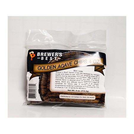 Brewer’s Best® Golden Agave Barrel Chips 4 Oz