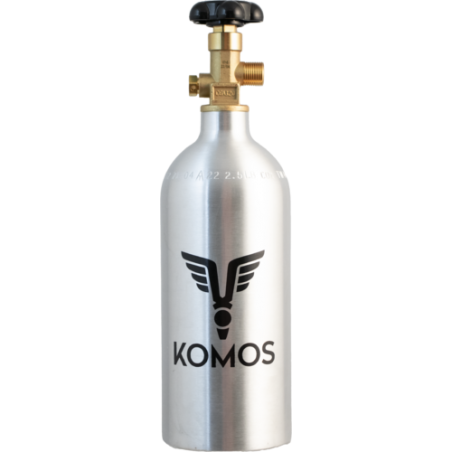 KOMOS Aluminum 2.5 lb CO2 Tank