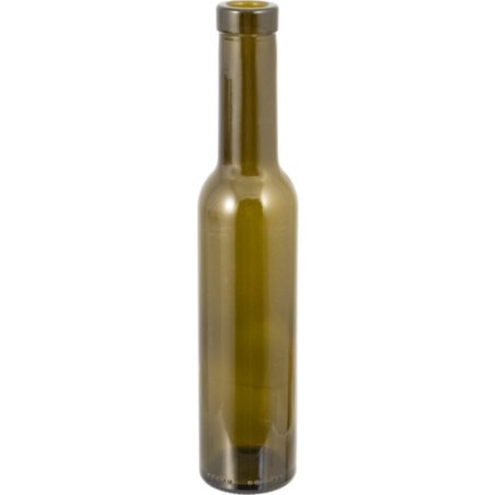 Farro Glass | Premium Wine Bottles | Bordeaux | Antique Green | 200 mL | Case of 24