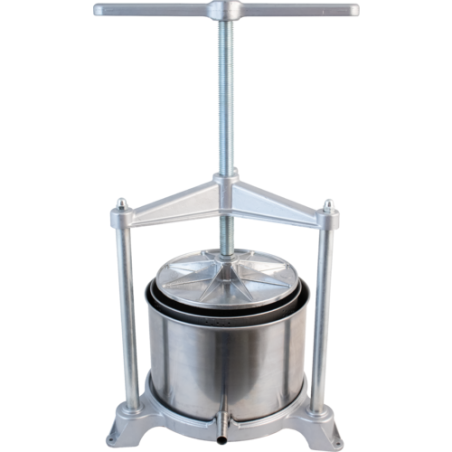 Large Food Press | Fruit | Cheese | Butter | 20 cm x 14.7 cm | Stainless Steel Basket and Basin