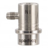Torpedo Ball Lock Gas In - Flared Stainless