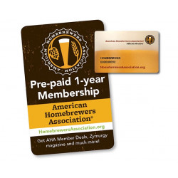 American Homebrewers Association (AHA) New Membership or Renewal (1 year)
