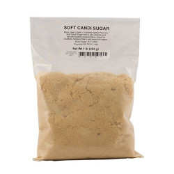 Premium Soft Candi Sugar (Genuine Cassonade) - Brun L-ger (Light Brown)