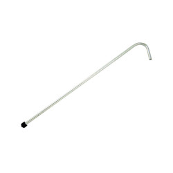 Krome 3/8" Curved Stainless Racking Cane With Tip