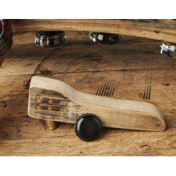 Bourbon Barrel Wood 7.62mm Bullet Bottle Opener