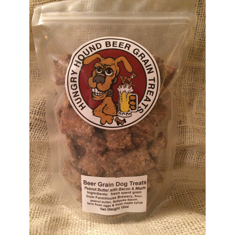 Hungry Hound Peanut Butter with Bacon & Maple Beer Grain Dog Treats