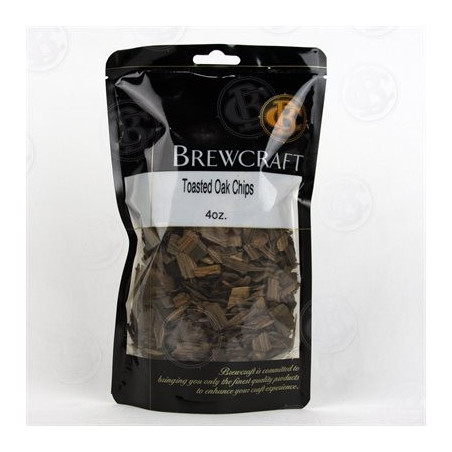 American Oak Chips, Toasted - 4 oz Package