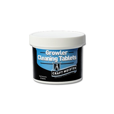 Craft Meister Growler Cleaning Tablets 25 ct