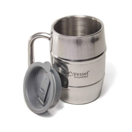 Insulated Stainless Steel Coffee Mug + Reviews | Crate & Barrel