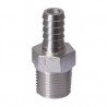 Stainless - 1/2 in. MPT x...